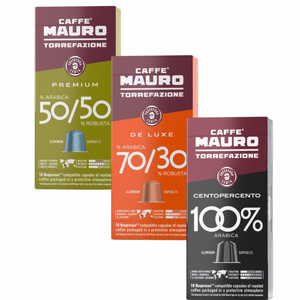 100 קפסולות MAURO לבחירה 100 קפסולות MAURO לבחירה