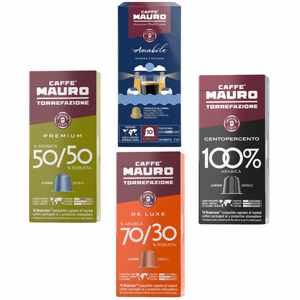 100 קפסולות MAURO לבחירה 100 קפסולות MAURO לבחירה