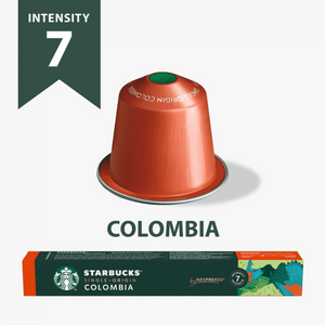 10 קפסולות סטארבקס קולומביה - STARBUCKS COLOMBIA חוזק 7 10 קפסולות סטארבקס קולומביה - STARBUCKS COLOMBIA חוזק 7