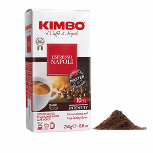 250 גרם קפה טחון קימבו נאפולי - KIMBO NAPOLI 250 גרם קפה טחון קימבו נאפולי - KIMBO NAPOLI