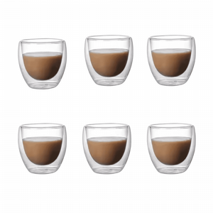 6 כוסות אספרסו 150 מ"ל 6 כוסות אספרסו 150 מ"ל
