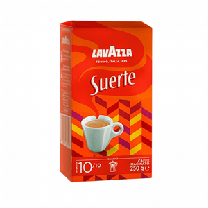 250 גרם קפה טחון לוואצה שווירץ -LAVAZZA SUERTE חוזק 10/10 250 גרם קפה טחון לוואצה שווירץ -LAVAZZA SUERTE חוזק 10/10