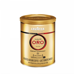 250 גרם קפה טחון לוואצה אורו גולד פחית -LAVAZZA ORO GOLD חוזק 5/10 250 גרם קפה טחון לוואצה אורו גולד פחית -LAVAZZA ORO GOLD חוזק 5/10
