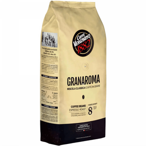 1 ק"ג פולי קפה CAFFE VERGNANO GRANAROMA MISCELA CLASSICA חוזק 8/10 1 ק"ג פולי קפה CAFFE VERGNANO GRANAROMA MISCELA CLASSICA חוזק 8/10